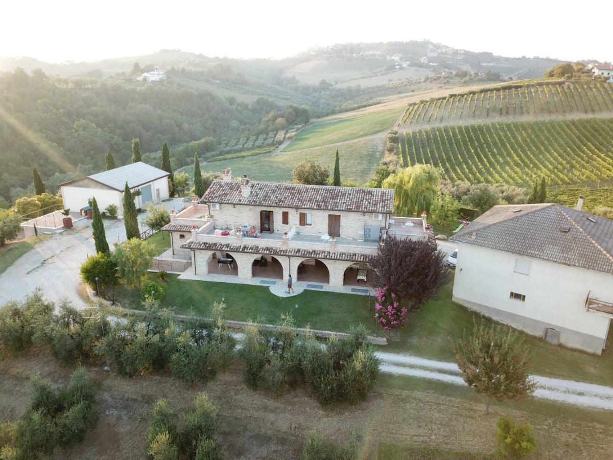 Agriturismo Alla Solagna Colli del Tronto Dış mekan fotoğraf